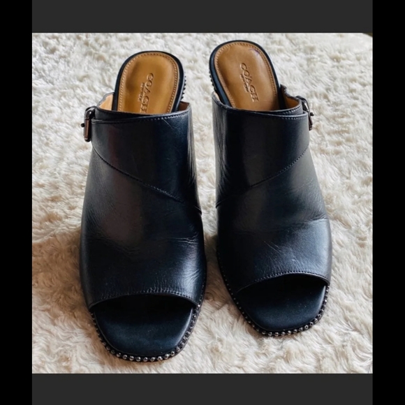 Coach | Shoes | Coach Mules | Poshmark